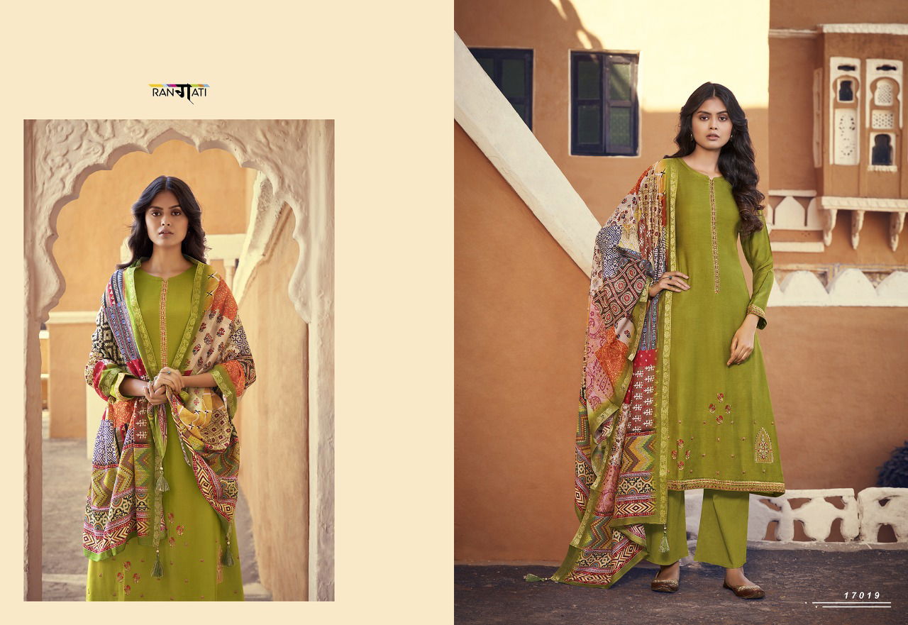Rangati Shezan Fancy Wear Printed Designer Latest Salwar Suit Collection